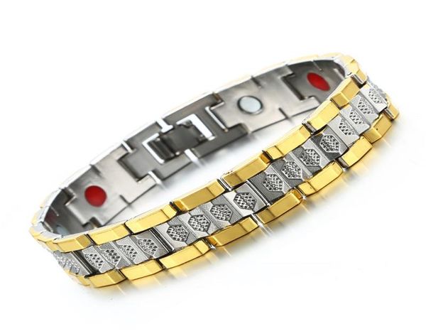 

new design black copper infrared negative germanium magnetic bracelet health energy therapy arthritis bracelet for woman men healt6065842