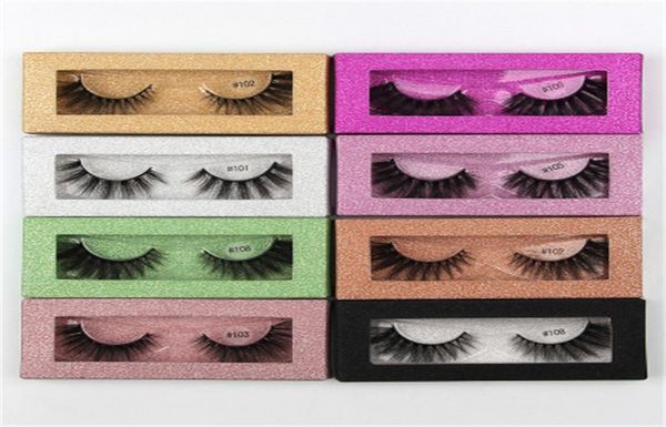 

10 styles lashes whole 3d mink eyelashes custom private label natural long fluffy eyelash extensions soft mink la6950552