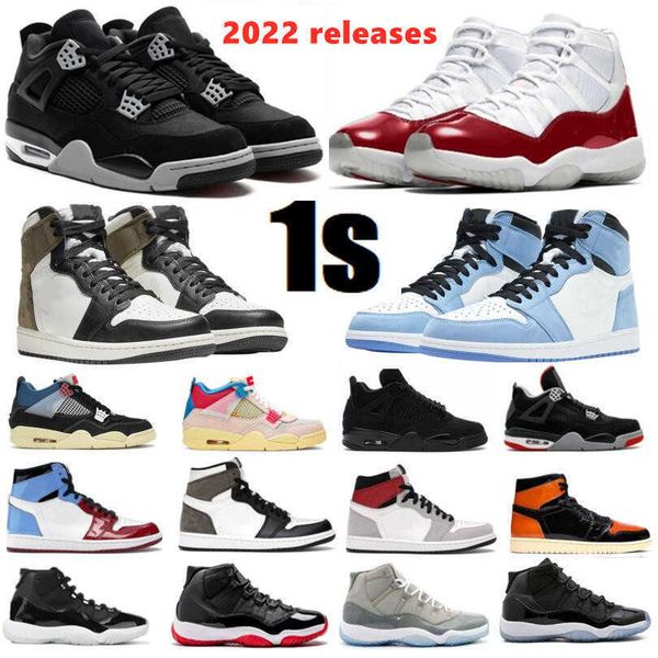 

with box og new 2023 basketball shoes 4s infrared black canvas stage haze 1s rebellionaire 4 military black 11s space jam bred 7s citrus sne
