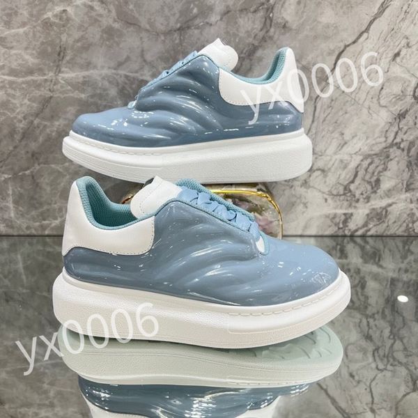 

new luxury fashion sneakers platform sole shoes women men casual shoe brand iconic designer classic white style, Black