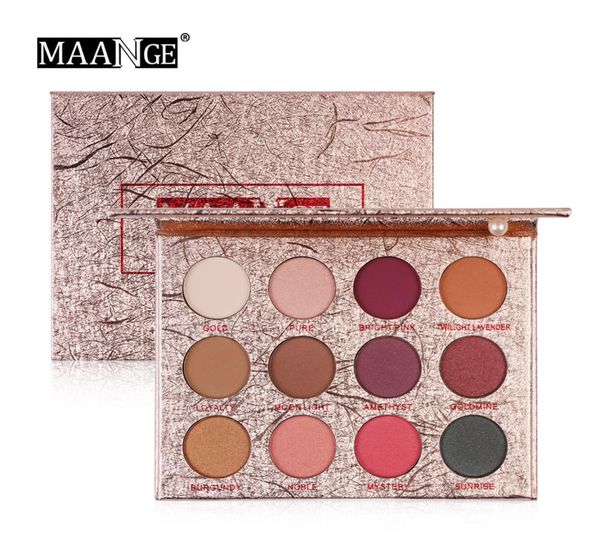 

new arrival charming eyeshadow 16 color makeup palette matte shimmer pigmented eye shadow powder9682503
