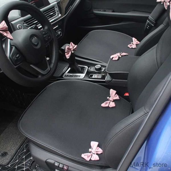 

seat cushions cute bowknot car interior universal car seat covers ice auto seat cushion pad seasons seat r230627