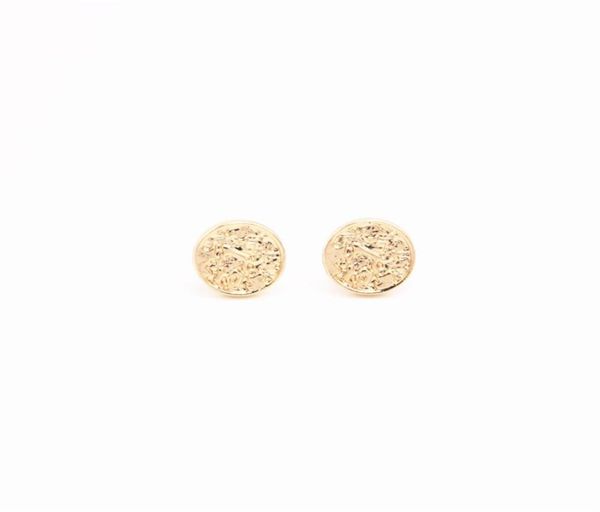 

lastest geometrical shape gold stud earrings solid circle stud earring retail and whole mix7786442, Golden;silver