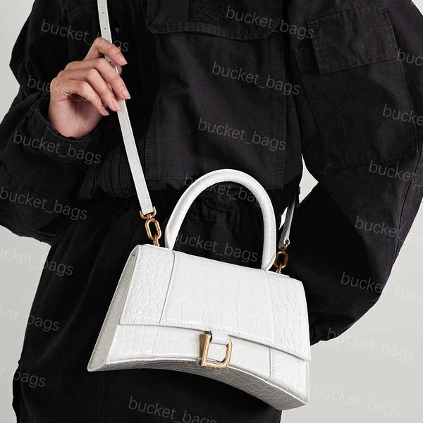 

hourglass half moon crocodile crossbody shoulder bag luxury purses designer bag woman handbag 10a designers women handle tote bags