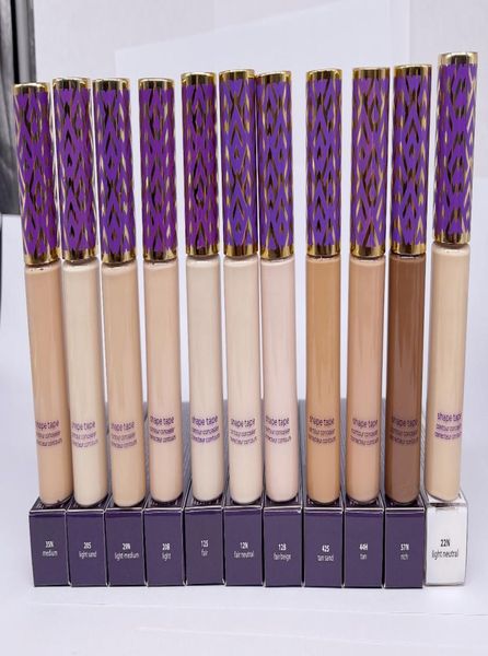 

makeup contour concealer 10ml shape tape liquid foundation face cosmetic 11colors fair light medium beige tan sand3660979