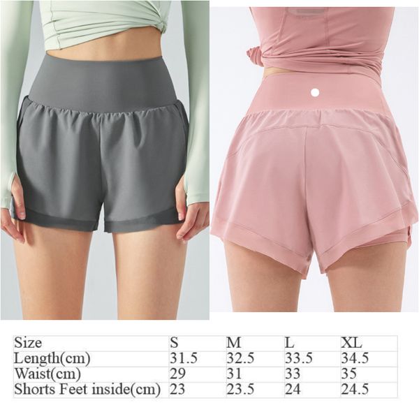 

lu-ds113 womens yoga outfits high waist sportswear cheerleaders shorts exercise fitness wear gym short pants girls running elastic prevent w
