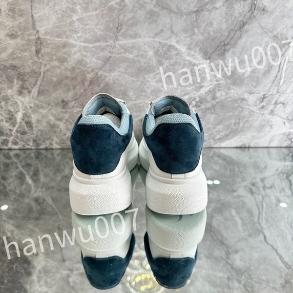 

2023 new luxury quality designer sneakers calfskin casual shoe fashion reflective shoes men women sneaker vintage trainers leather, Black