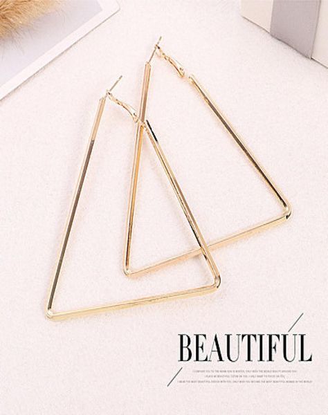 

new accessories korean fashion geometric earrings triangle diamond shape square wild female earrings trend personalized jewelry1931938, Silver