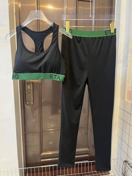 

designers womens two piece pants causal tank pants sports suits brand letter fashions sets underwear bikini s  l tank trousers k2, Gray