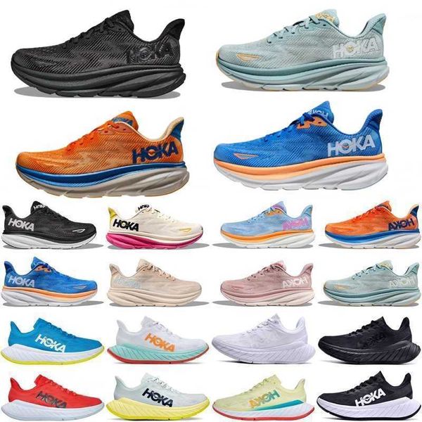 

2023 hoka clifton 9 athletic running shoes m bondi 8 sneakers shock absorbing road fashion mens womens designer women men 36-45