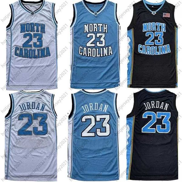 

men ncaa north carolina tar heels 23 michael jersey unc college basketball jerseys black white blue fast shipping, Black;red