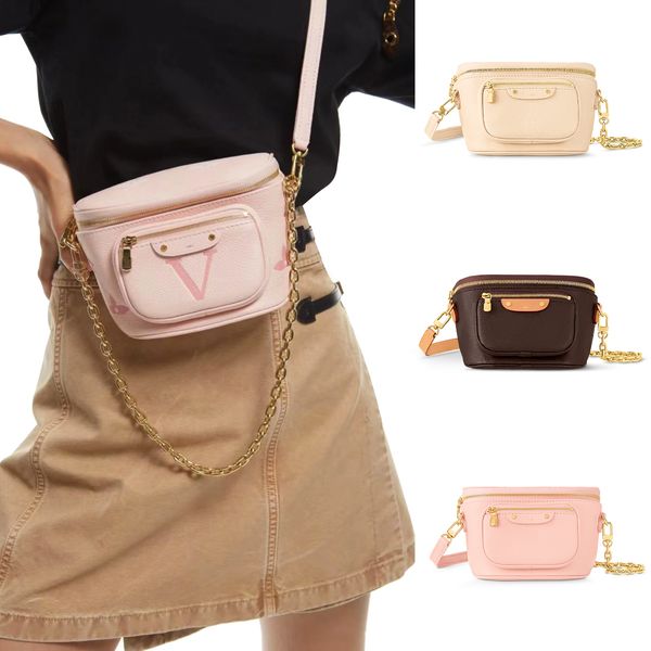 

fashion m82335 m82208 mini bumbag belt chest bag luxurys womens tote handbag clutch waist bag mens fanny pack black designer crossbody satch