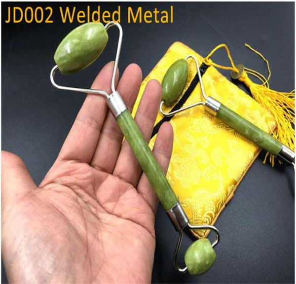 

tamax jd002 100 natural grade a jade roller facial face neck slimming massager rejuvenates jadetherapy welded weld metal private 5992163