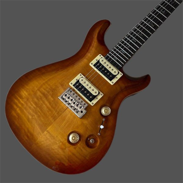 

prs electric guitar with solid beige tremolo bridge, neck and body, 1 new