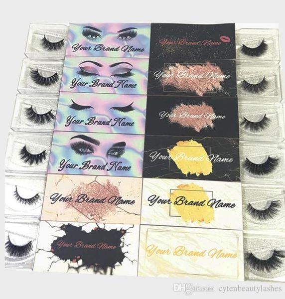 

designs for eyelash mink lashes logo natural eyelashes private sticker label5325576