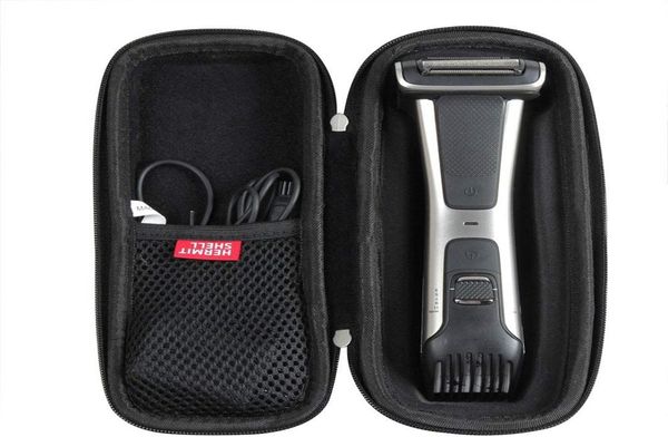 

hermitshell hard travel case for philips norelco bg703049 bodygroom series 7000 body trimmer shaver7955476