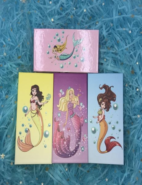 

new style lash package dramatic mermaid lashes box for 25mm 27mm mink lasehs lash package magnetic box8814656