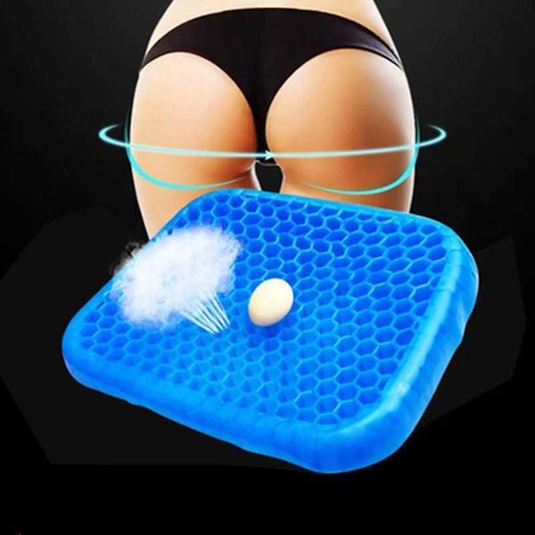 

seat cushions elastic seat cushion cooling mat egg support slip summer ice pad chair car office seat cushion r230627