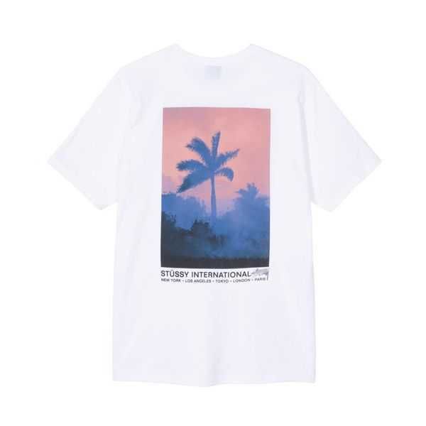 

designer stussys 2023 lettering short sleeves 2023ss womens dice printed tshirts round neck pullover couples tee cotton high streetbpfgidtg, White;black