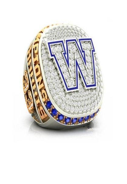 

2020 whole 2019 winnipeg blue bombers grey cup championship rings tideholiday gifts for friends9074522, Golden;silver