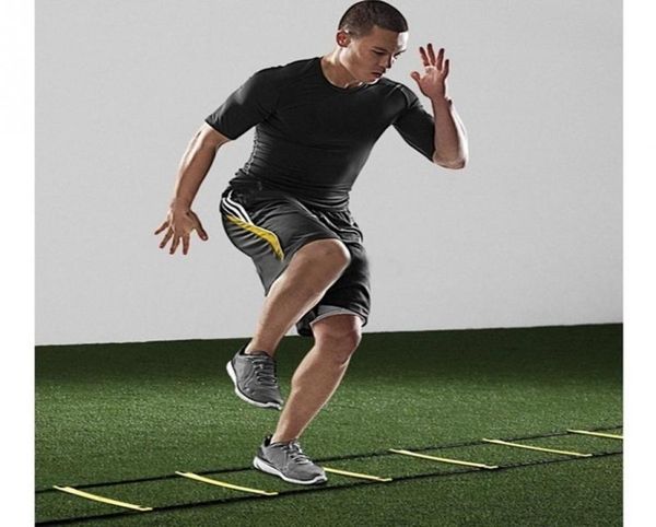 

for sports durable flat 8rung 4m agility ladder for speed soccer football fitness feet training3555694
