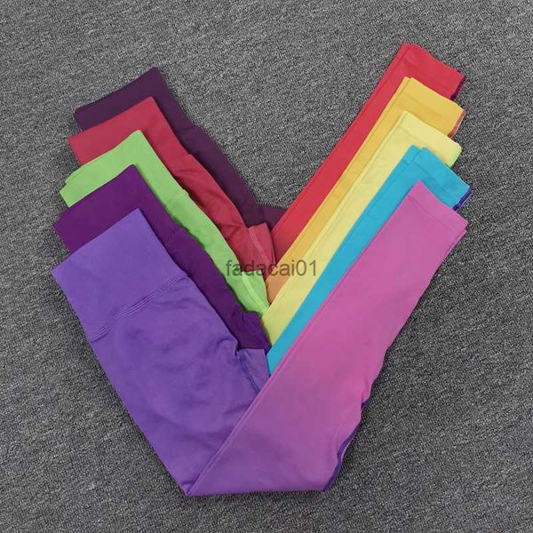 

women gradient yoga pants seamless high waist training outdoor leggings running jogging quick dry gym sport leggings pants girl l230621, Black