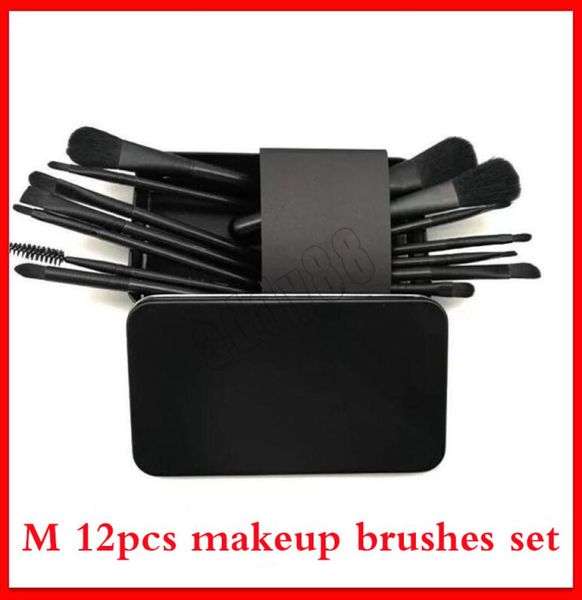 

makeup brushes m 12pcs makeup brush designer black eyeshadow foundation powder blush lip make up tools 12pcsset 3types5219595