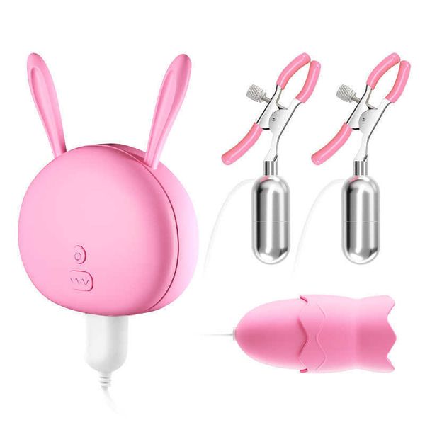 

clip jumping egg massager nipple stimulation