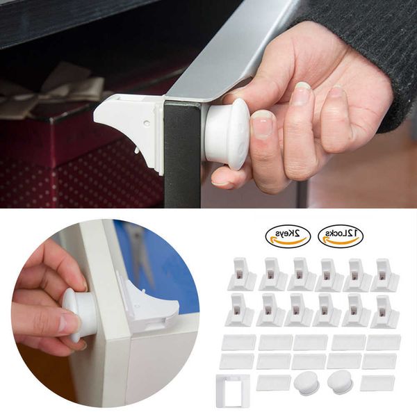 

baby s es# magnetic child safety limiter children protection baby safety invisible kids security drawer cabinet door 230621