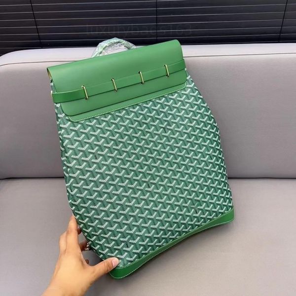 

designer backpack men designer backpack elite backpack lulu bag fashion bag with double shoulders wide shoulder strap adjustable green splic