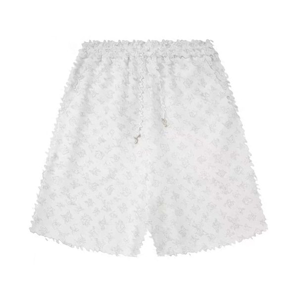 

man sport swim new men's women's cp summer outdoor sports nylon loose capris casual shorts basketball beach, White;black