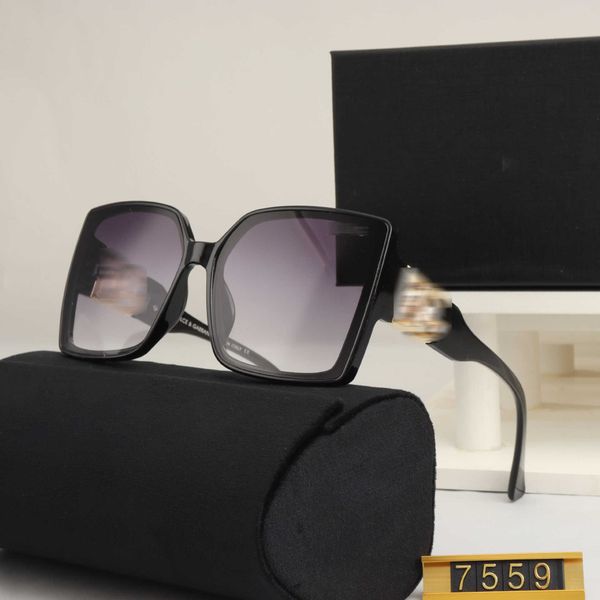 

2023 new dujia hd fashion uv protection trend sunglasses 9557, White;black