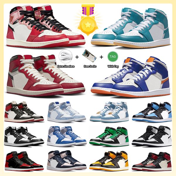 

basketball shoes spider-verse game royal aquatone unc toe craft reverse laney washed pink lost and found lucky green washed pink denim taxi