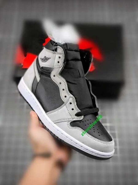 

designer basketball shoes spider jumpman 1s high grey black white designer grey backboard outdoor sneakers with original box and fast ship