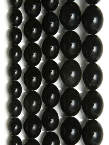 

8mm natural stone black obsidian round loose beads 15quot strand 4 6 8 10 12 14mm pick size for jewelry making4796052