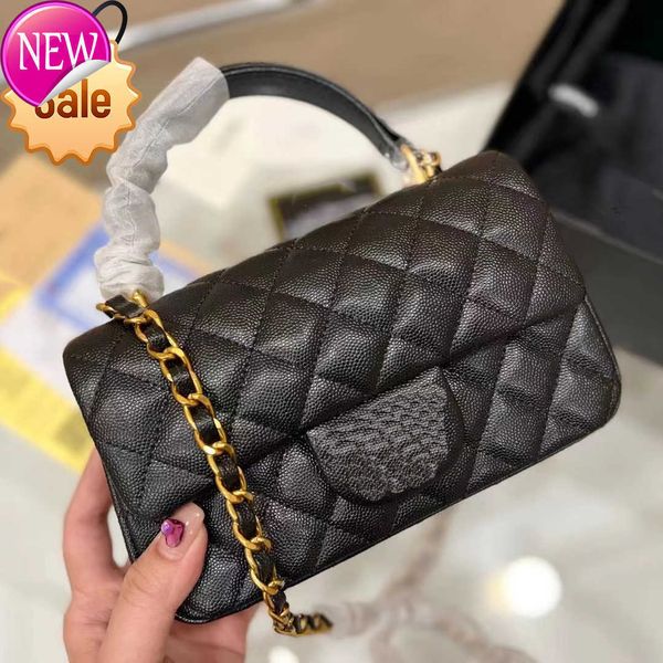 

women's brand designer shoulder bags 2023 texture cowhide crossbody bag ringer gold braid chain messenger bag factory direct sales