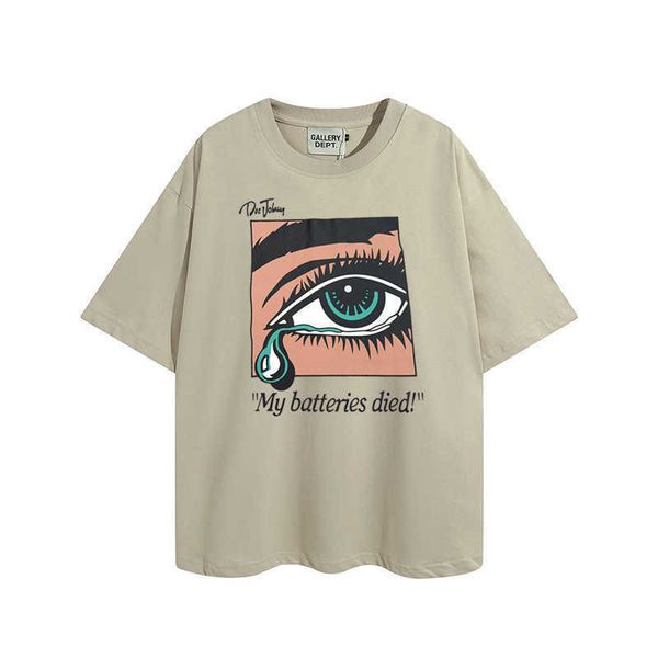 

dept fashion gallery brand summer wear eyewash short sleeve t-shirt cotton couple dress2tx8 stussysi, White;black