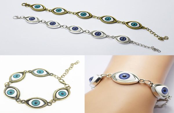 

evil eye bracelet handcrafted assemblage jewelry good luck good fortune protection eyeball punk bracelet8668458, Black