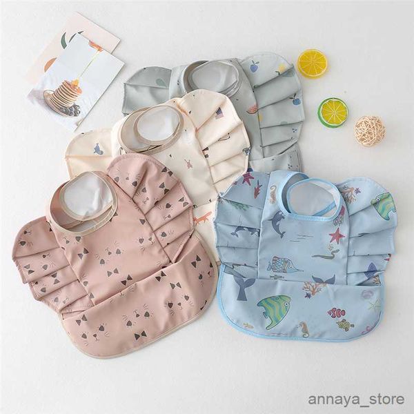 

bibs cloths style baby saliva towel boys girls soft bib fashion angel wings baby feeding bib r230628