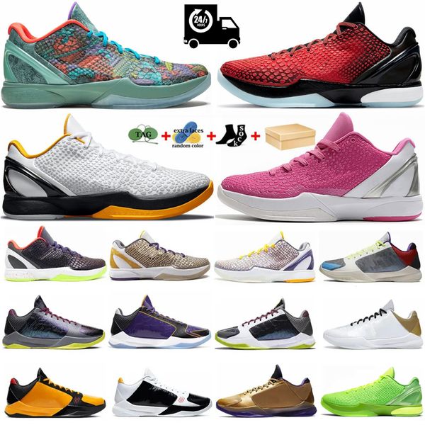 

2023 mamba basketball shoes 6 think pink 5 alternate bruce lee del sol hall of fame big stage laker mens outdoor sports shoes