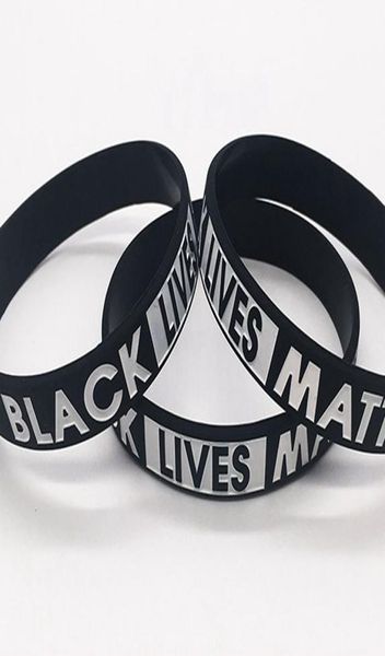 

black lives matter bracelet silicone rubber wristband wrist band sport bangle for men women gift ljjk21846577583, Red;brown