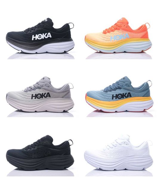 

outdoor running shoes for mens women hoka one bondi 8 carbon x2 clifton kawana challenger atr 6 sneakers lifestyle shock absorption sports t