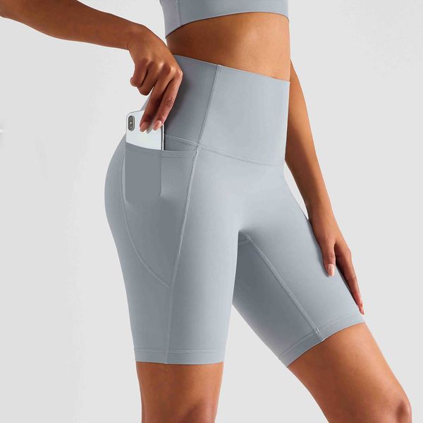 

women's wear l u shorts tight nude feeling running yoga fitness sports nickel pants