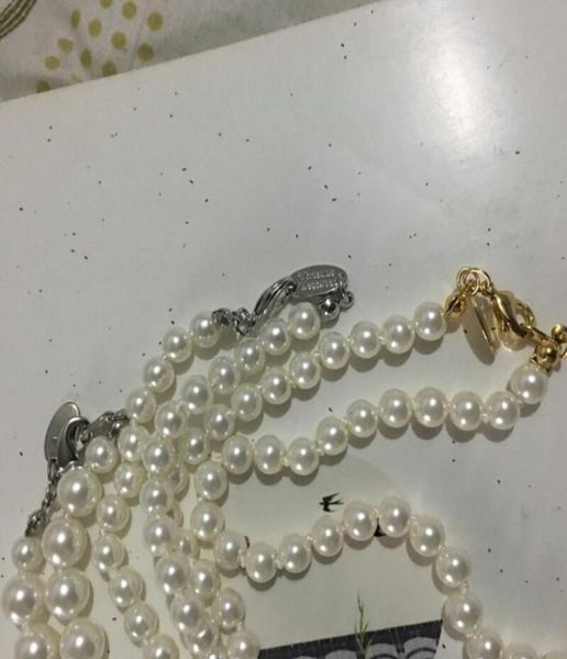 

fine saturn lady pendant necklace with rhinestones creative planet pearl necklace clothing accessories gifts for friends g025644632, Silver