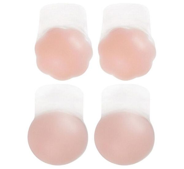 

10 cm self adhesive silicone lift up breast nipple cover bra pad invisible breast petals for party dress8521596