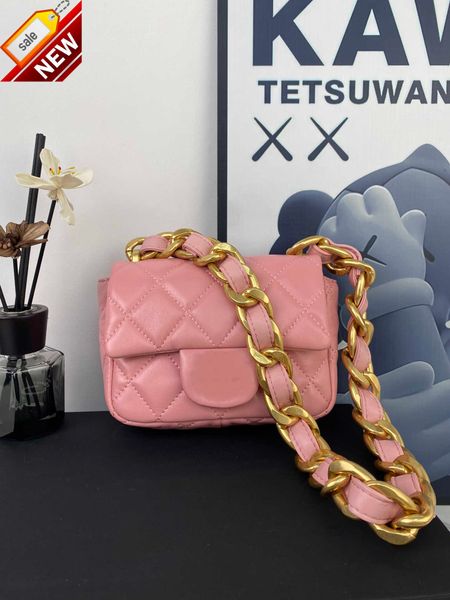 

women's brand designers shoulder bags fashion classic mini leather envelope gold chain crossbody factory direct sales