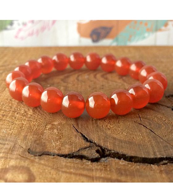 

mg0310 natural carnelian gemstone bracelet for women energizing the hear bracelet balance heart jewelry self compassion7626795, Black