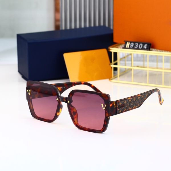 

designer sunglasses9304mens timeless classic square all black millionaire glasses men women casual all-match uv protection quality, White;black