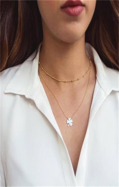 

classic basic silver bead chain necklace 100 925 sterling silver gold silver color 18quot chain necklace8219902