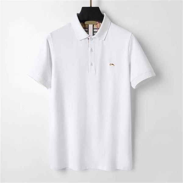 

classic men polo shirt designer summer shirts luxury brand business casual tee england style shirts man asian size m--xxxl qx3p, White;black